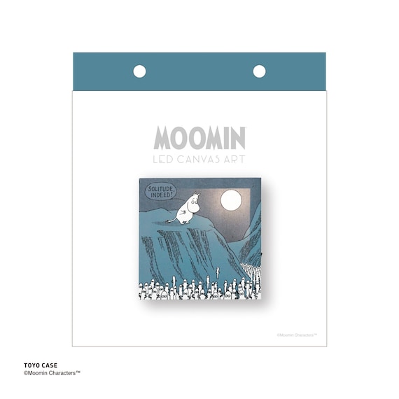 LEDキャンバスアートポスター ムーミン(ブルー) 14枚目画像