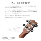 ウクレレ 23インチコンサート スターターセット(U23M BR) 9枚目画像