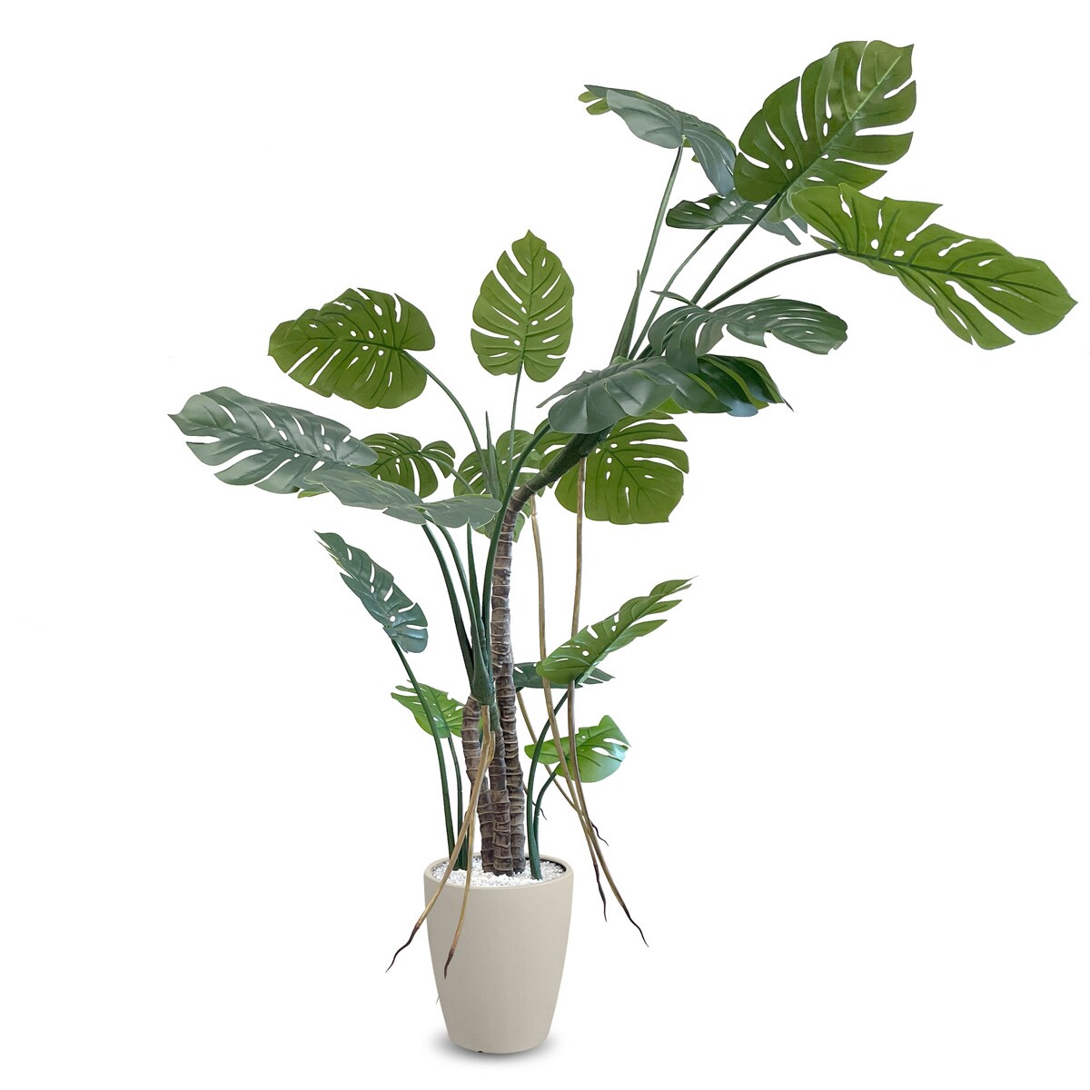 フェイクグリーン(モンステラ 180cm アイボリー) | ニトリネット【公式