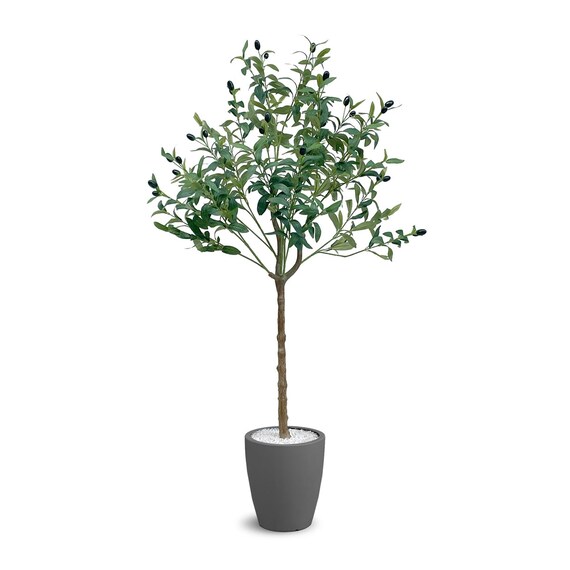 フェイクグリーン(オリーブ 120cm グレー) 1枚目画像