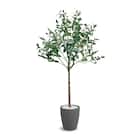 フェイクグリーン(オリーブ 120cm グレー) 1枚目画像