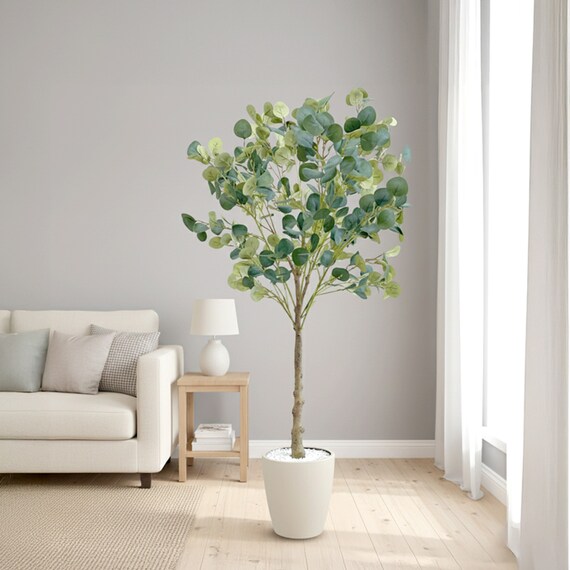 光触媒フェイクグリーン ユーカリ Sサイズ(高さ120cm) 1枚目画像