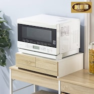 レンジ下スライドテーブル 引き出し2杯付き【期間限定価格:11/28~1/5まで】