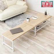 無段階で調整できる伸縮ローテーブル