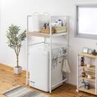 乾燥機を固定できる 頑丈な 洗濯機ラック(幅65cm) 10枚目画像