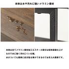 多機能トイレラック(オープンタイプ ダークブラウン) 3枚目画像