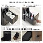 多機能トイレラック(オープンタイプ ダークブラウン) 5枚目画像