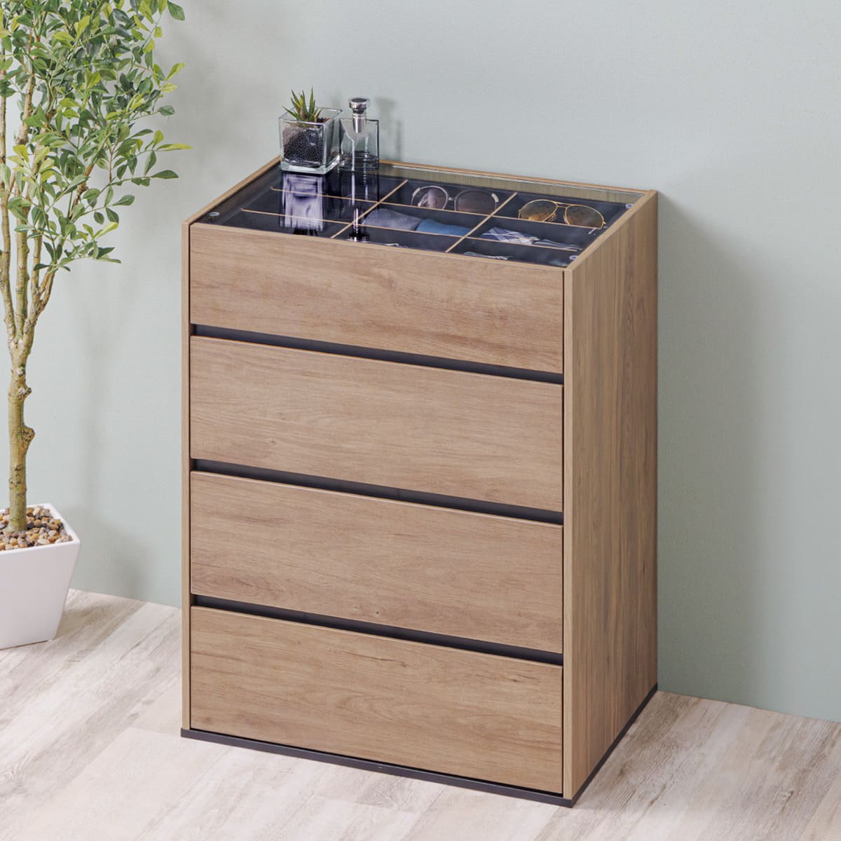 チェスト・タンス ミドルブラウン | ニトリネット【公式】 家具