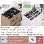 ディスプレイ付きコレクションチェスト (ホワイト) 4枚目画像