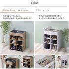 ディスプレイ付きコレクションオープンラック (ホワイト) 8枚目画像