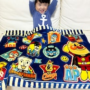 アンパンマンのひざ掛け毛布