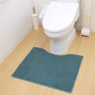 ファブリック素材の撥水・薄型トイレマット(60×70cm)