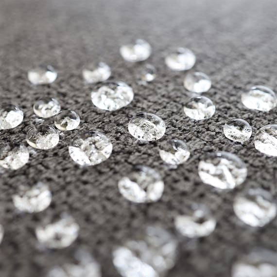 ファブリック素材の撥水・薄型トイレマット(60×70cm グレー) 2枚目画像