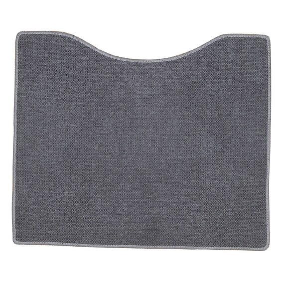 ファブリック素材の撥水・薄型トイレマット(60×70cm グレー) 7枚目画像