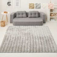 きらめくポコポコシャギーラグ