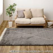 BOHOスタイル ウィルトンシャギーラグ(リシャド)