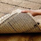 BOHOスタイル ウィルトンシャギーラグ(100×140cm クロア) 22枚目画像