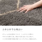 BOHOスタイル ウィルトンシャギーラグ(100×140cm ケユラ) 7枚目画像