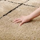 BOHOスタイル ウィルトンシャギーラグ(100×140cm ケユラ) 24枚目画像