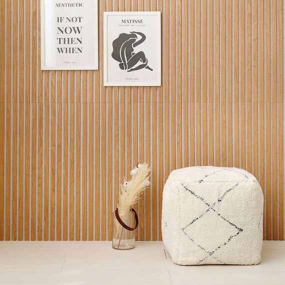 吸音ウォールパネル 6枚セット (ライトブラウン/ベージュ) 4枚目画像