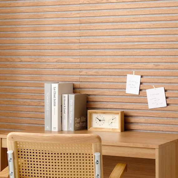 吸音ウォールパネル 6枚セット (ライトブラウン/ベージュ) 5枚目画像