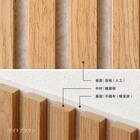 吸音ウォールパネル 6枚セット (ライトブラウン/ベージュ) 18枚目画像