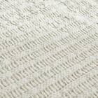 クッションにもなる ニット調スローケット(アンネ 130x180 アイボリー) 8枚目画像