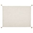 クッションにもなる ニット調スローケット(アンネ 130x180 アイボリー) 12枚目画像