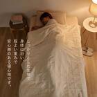 厚くボリューム感のある ニット調スローケット(ソフィマ 140x200 アイボリー) 21枚目画像