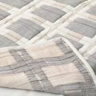 軽すぎず、安心感のあるガーゼケット(スクエア 90x120 GY) 7枚目画像