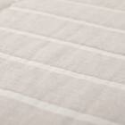 軽すぎず、安心感のあるガーゼケット(ライン 90x120 GY) 6枚目画像