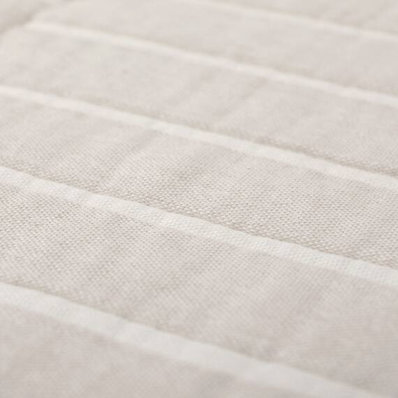 軽すぎず、安心感のあるガーゼケット(ライン 90x120 GY) 6枚目画像