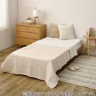 軽すぎず、安心感のあるガーゼケット(ライン 90x120 BE) 3枚目画像