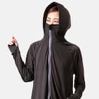 UVパーカー(シャイン M ブラック) 1枚目画像