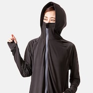 UVパーカー(シャイン ブラック)