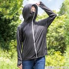 UVパーカー(シャイン M ブラック) 2枚目画像