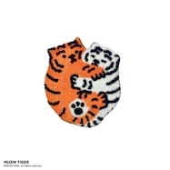 ムジークタイガーダイカットマットオレンジホワイト