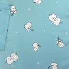 ぼく、シマエナガ。カフェエプロン(ブルー) 3枚目画像