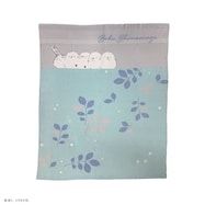 ぼく、シマエナガ。 タオルケット リーフ柄