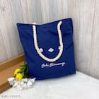 ぼく、シマエナガ。 ジッパー付きトート(ネイビー) 1枚目画像