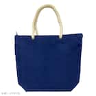 ぼく、シマエナガ。 ジッパー付きトート(ネイビー) 4枚目画像