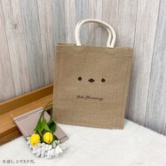 ぼく、シマエナガ。 ジュートバッグ