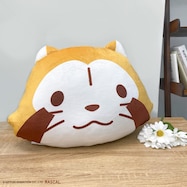 ラスカル ダイカットフェイスクッションフェイス/イエロー