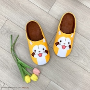 ラスカル ルームシューズフェイス