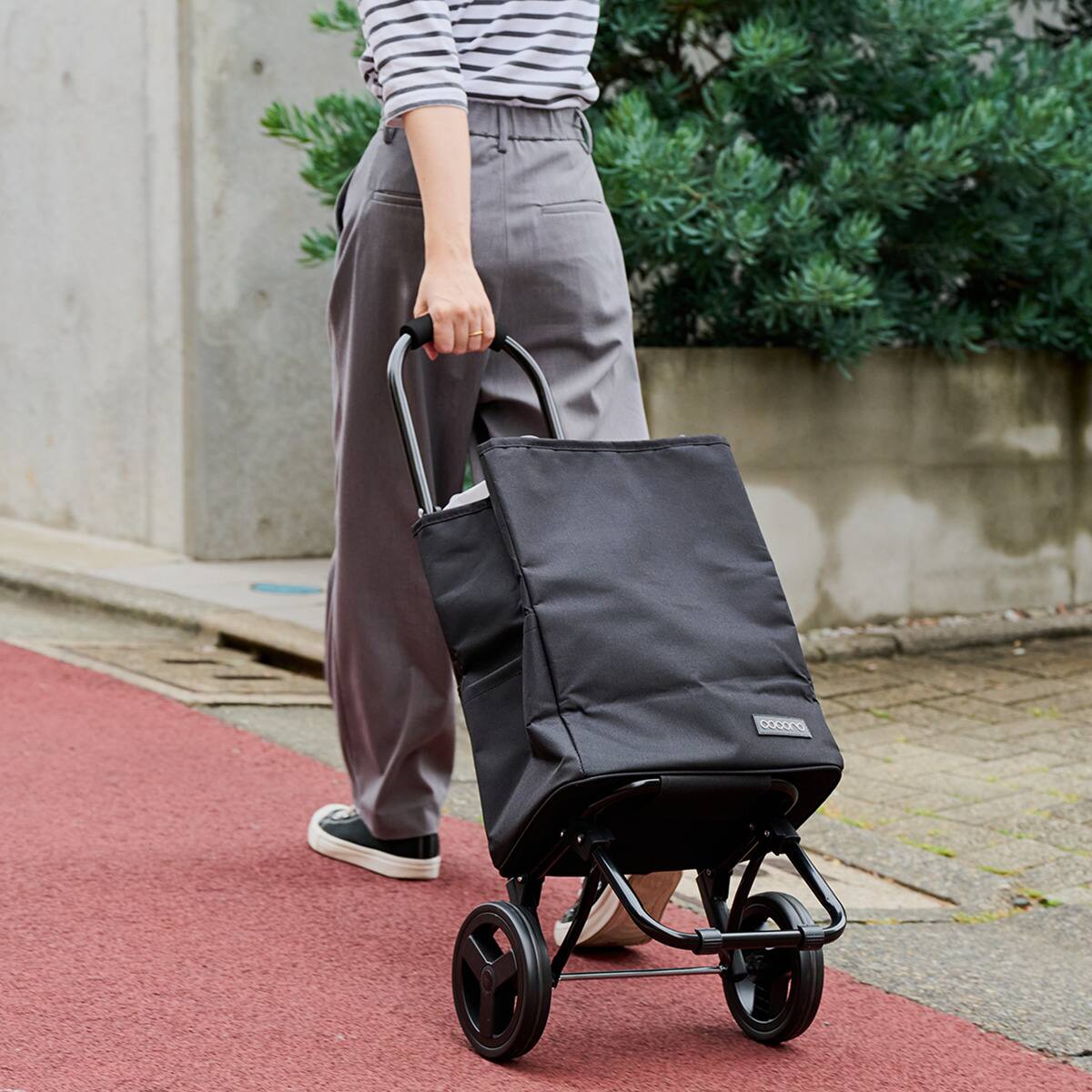 トートバッグ&お買い物カート 22L(ブラック) | ニトリネット【公式