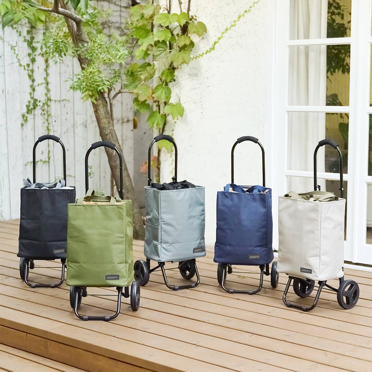 トートバッグ&お買い物カート 22L(グレー) | ニトリネット【公式