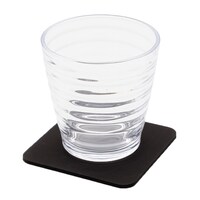 【デコホーム商品】超吸水コースター(角 BK)