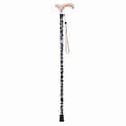 折りたたみタイプ 杖 ステッキ(ブラック猫柄) 1枚目画像