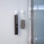 コンパクト水切りワイパー マグネット付き(ブラック) 4枚目画像