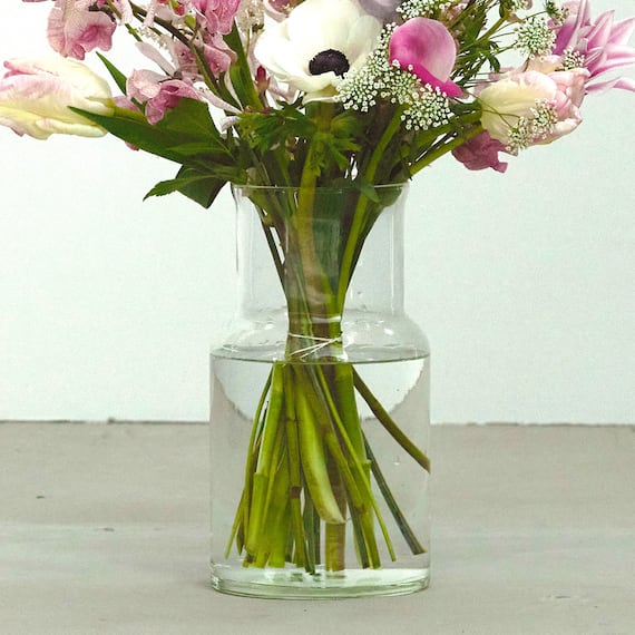 リューズガラス フラワーベース ネック 6枚目画像